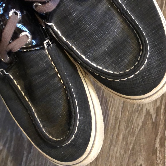 Sperry Black Sparkle Women’s 8.5 - Picture 4 of 6